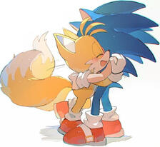 Me + Sonic were the same age!